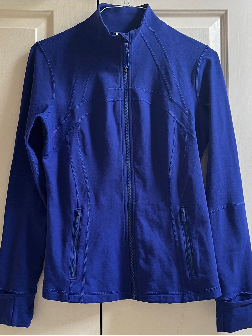 🍒LULULEMON DEFINE JACKET sz 12 LARKSPUR BLUE Amethyst Cobalt ~ LUON!